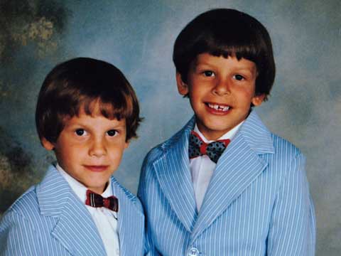 Awwwww...matching suits