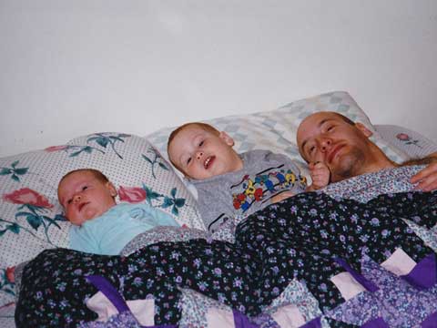 3 in a bed and the little one said...